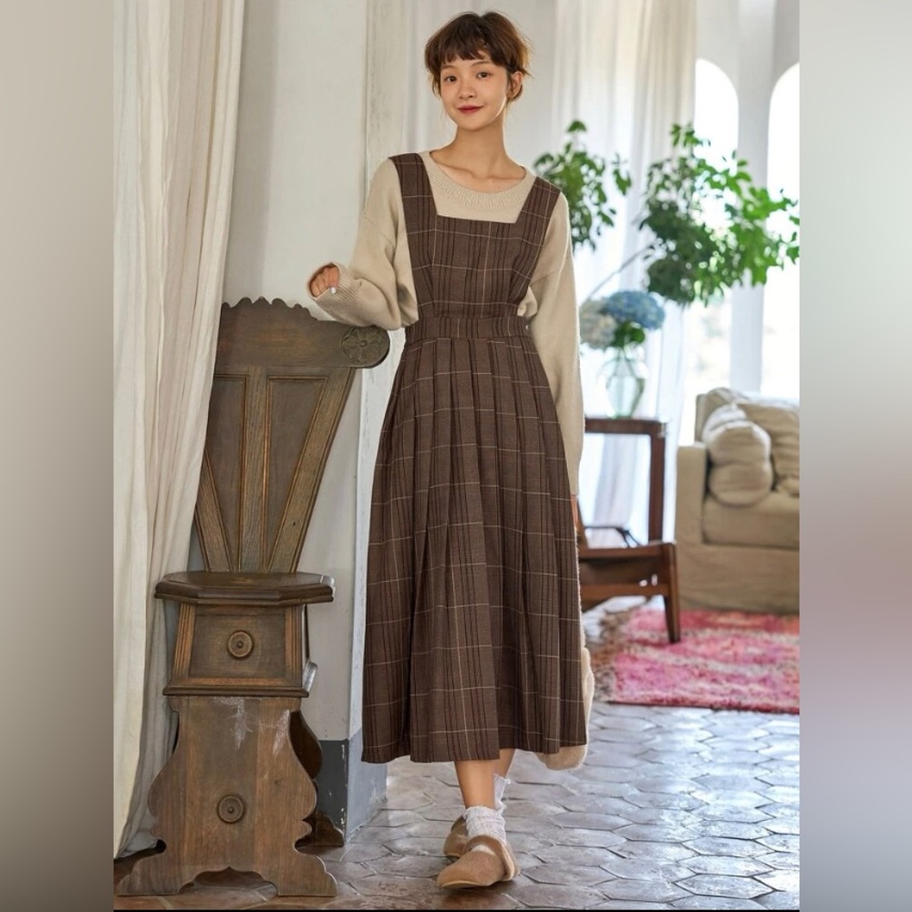 S(0) overall dress from Shein